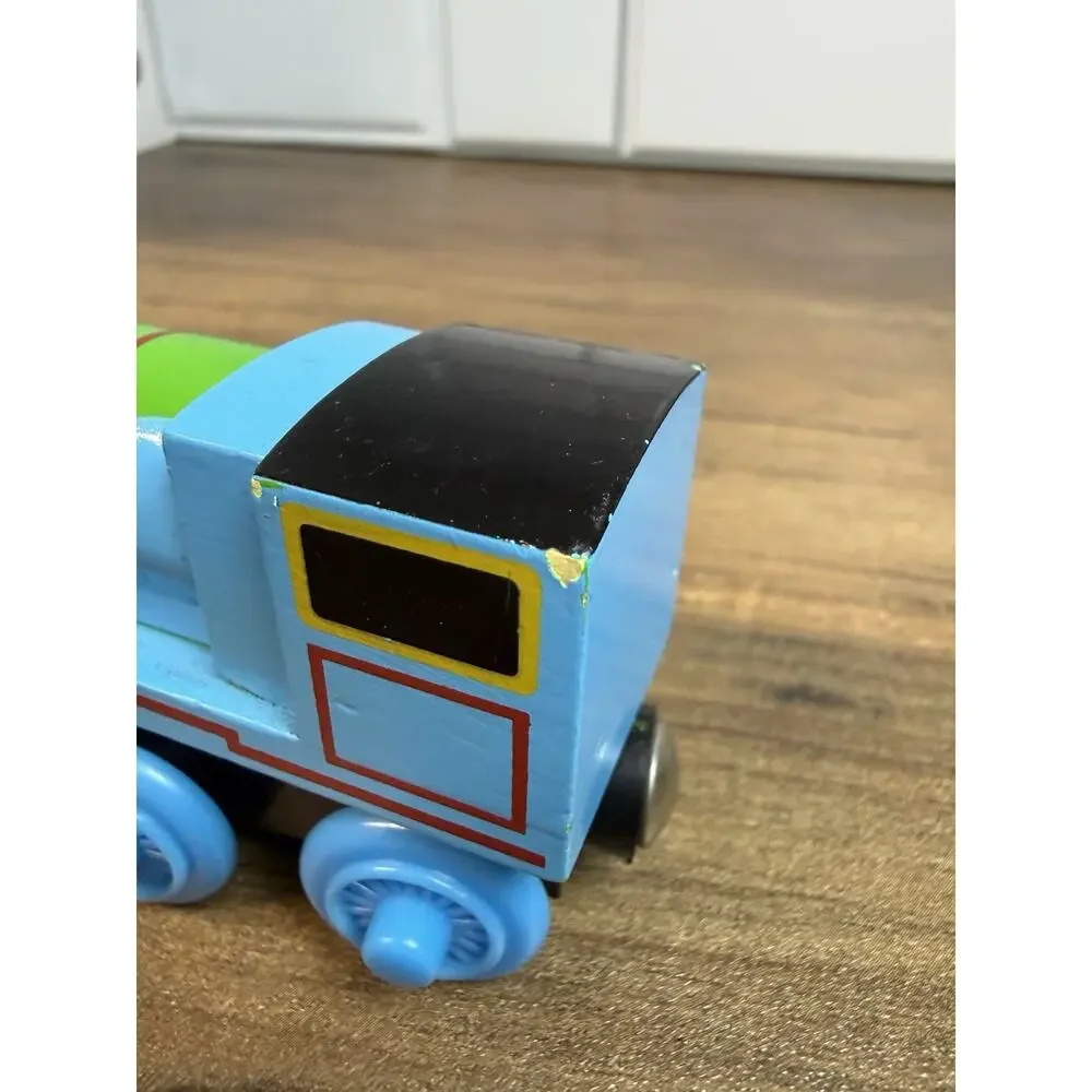 2003 Thomas & Friends 60 Year Edition Wooden Henry Train w/ Tender